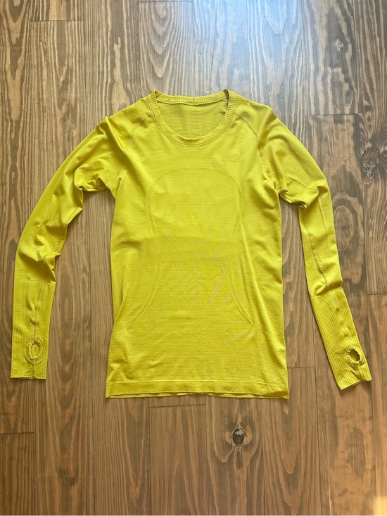 lululemon athletica Tops - lululemon athletica swiftly Women's Long Sleeve Top - Bright Yellow
